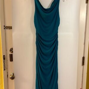 Chic Teal Maxi Dress